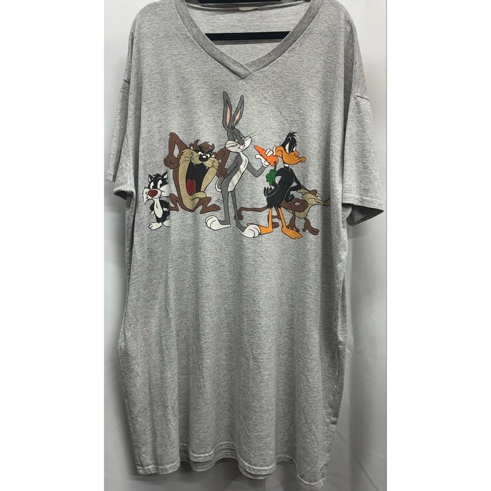 VTG 90's Looney Tunes T-Shirt Nightgown *no tags see measurements in description